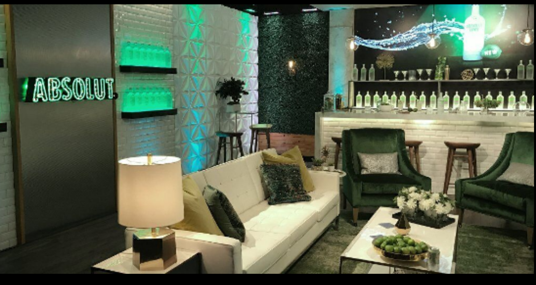 The Absolut Lime Green Room