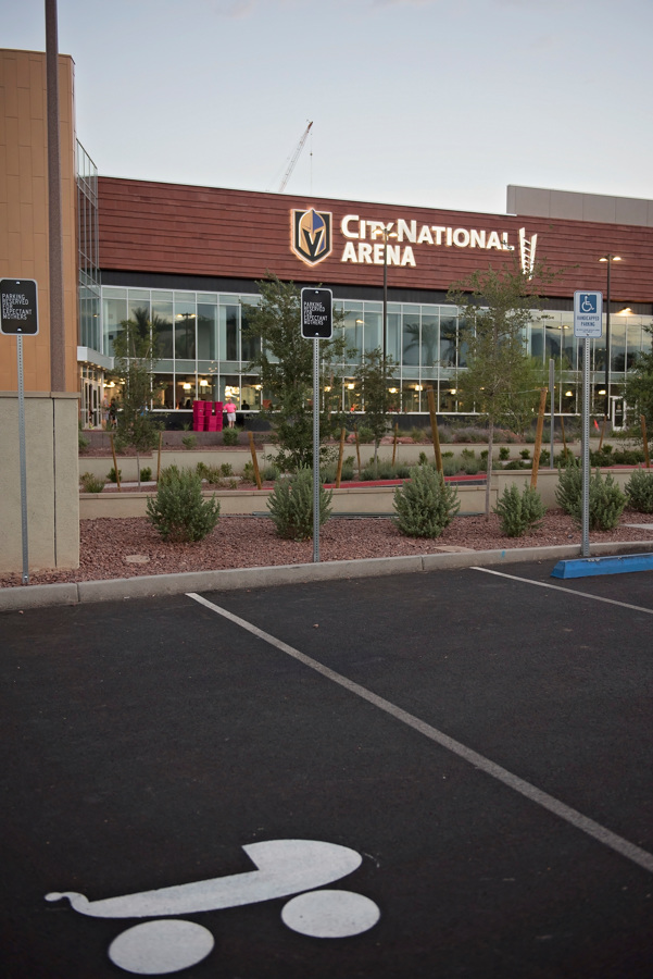 City National Arena × Vegas Golden Knights